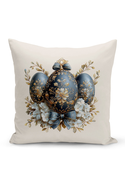 Bertille Home İlkbahar Serisi Çift Tarafı Dijital Baskılı Kırlent Kılıfı (Spr...