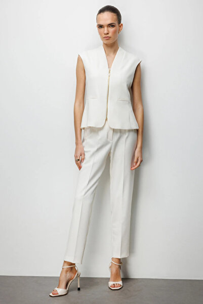 Ekol Straight Cut High Waist Trousers 1012