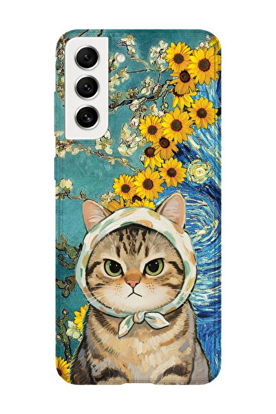 lelia حافظة هاتف شفافة مطبوعة متوافقة مع هاتف سامسونج جالاكسي S21 بلس |   مجم...