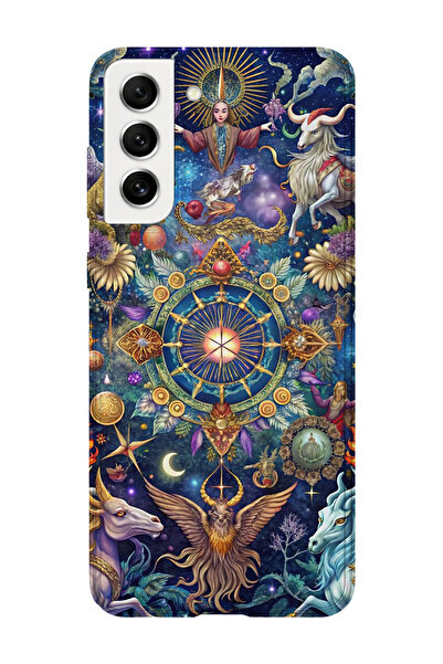 lelia حافظة هاتف شفافة مطبوعة متوافقة مع هاتف سامسونج جالاكسي S22 بلس |   مجم...