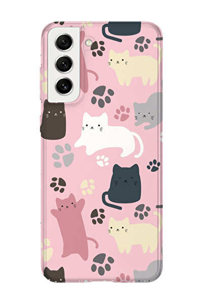 lelia حافظة هاتف شفافة مطبوعة متوافقة مع هاتف سامسونج جالاكسي S21 بلس |   مجم...