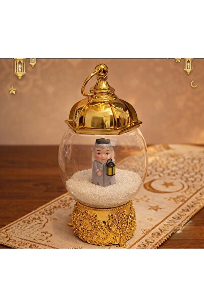Generic Musical Figurine with Arabic Music & light, Battery Powered & USB Typ...