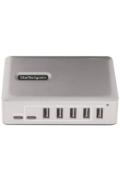 startech .com 7-Port USB-C Hub, 5x USB-A + 2x USB-C