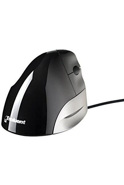 OEM BakkerElkhuizen Evoluent Standard Right Mouse, Black/Silver 1300 dpi USB ...