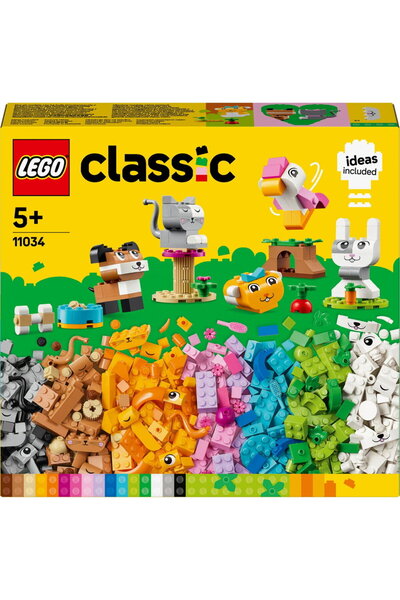 LEGO Classic - Animalute creative, 450 piese