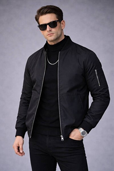 S&M CLOTHİNG New Season Men's Waterproof Seasonal Jacket