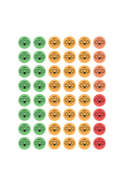 Loolipo Set cu 576 stickere pentru recompense