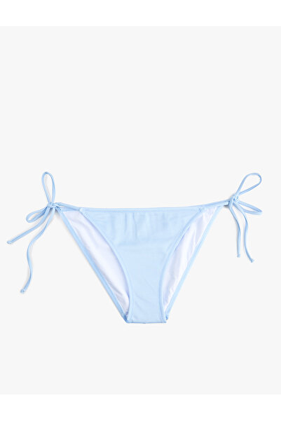 Koton Triangle Bikini Bottom with Drawstrings on the Sides
