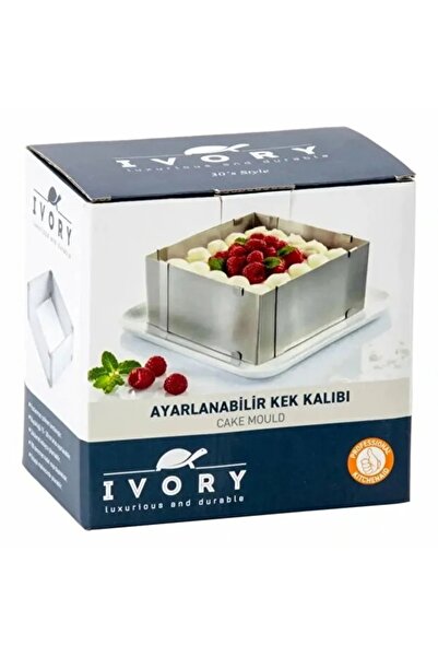 IVORY قالب كيك قابل للتعديل مربع الشكل Ivo-