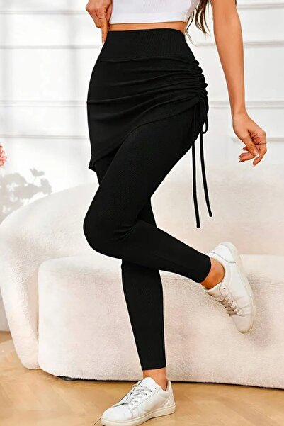 Hiccup Janes High Waist Leggings with Skirt Detail