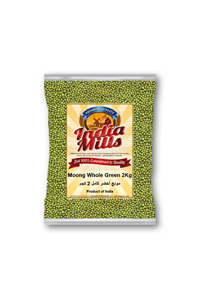 India Mills مونج أخضر كامل، 2 كجم