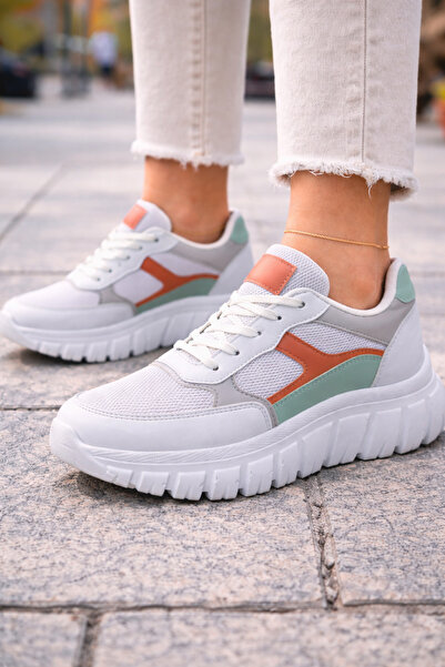 Emax Thick Soled Women's Sports Shoes – Comfortable for Daily Use, Lace-Up Sn...