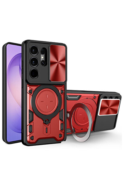 Techsuit Θήκη Samsung Galaxy S26 Ultra CamGuard Pro, κόκκινη