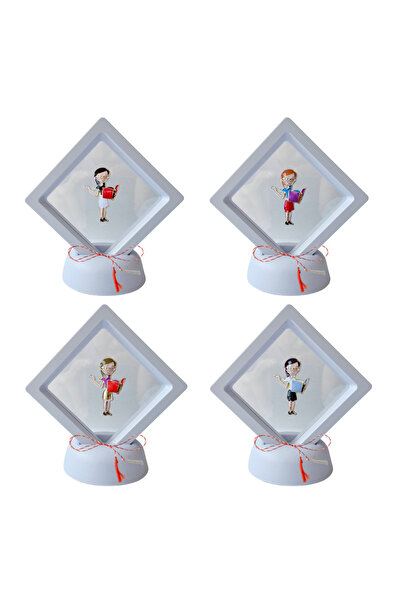 Abundo Set of 4 Teacher brooches