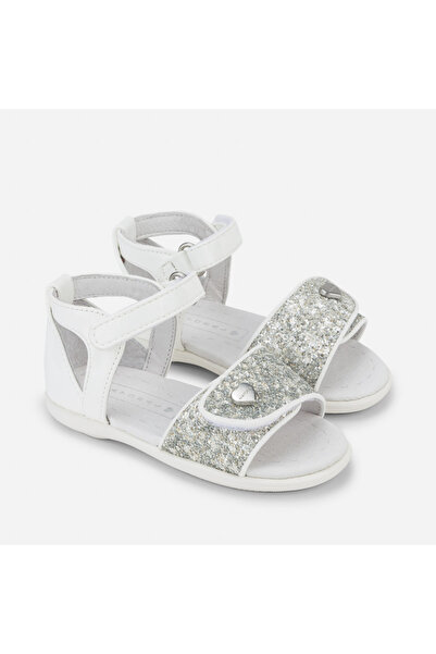MAYORAL Sandale Aril pentru fete, albe, mărimea 22