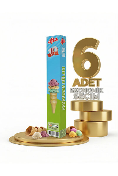 Afia Dondurma Külahı 6x10lu