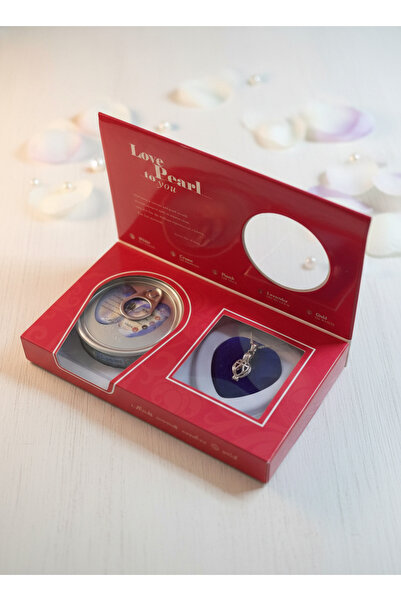 MYNAURA Love Pearl – Gerçek İstiridye İçinde Dilek İnci Kolye Seti Çeşitli Re...