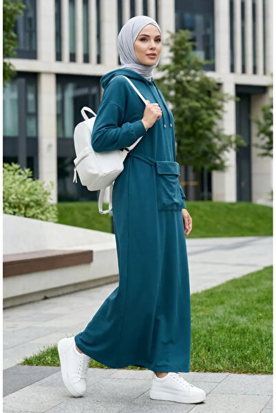 sefamerve Costum sport cu glugă 71169-02 Petrol