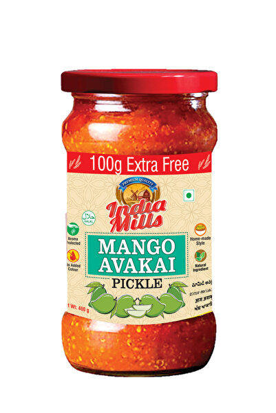 India Mills Mango Avakai Pickle, 400 gm