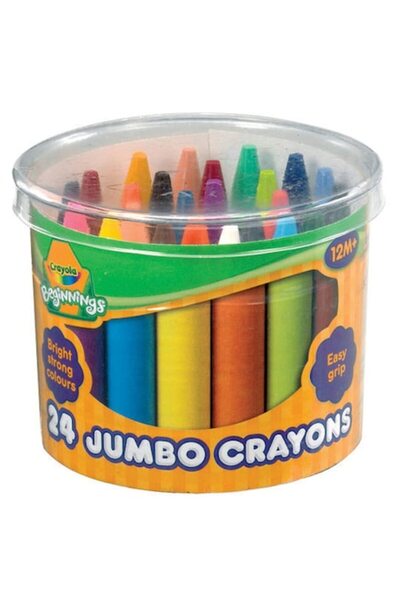 Crayola Jumbo Crayons Set, Crayola, 24 pcs, multicolor