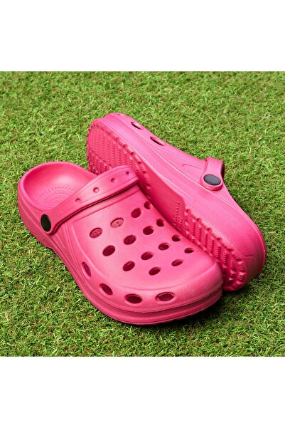 Flame Women's Closed Rubber Clogs, F002, Pink