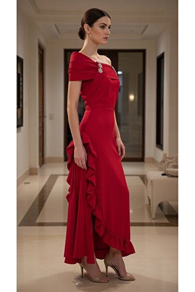 Tsador soft red dress