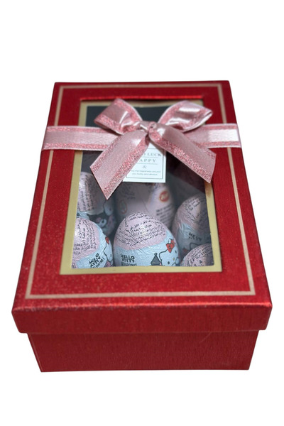 Pofika ZAİNİ Hello Kitty Çikolatalı Sürpriz Yumurta 20 Gr (12 Adet) Özel Kırm...