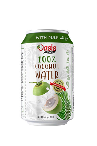 Oasis 100% Coconut water with pulp 24/330ml