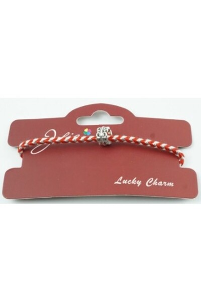 JOLIE Set of 5 Lucky Charm Bracelet with Adjustable Closure, Various