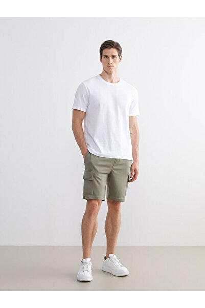 LC Waikiki Standardfit Men's Cargo Shorts from Uzg Store for Style Enthusiasts