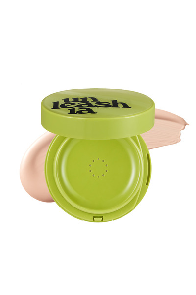 UNLEASHIA Healthy Green Cushion Foundation SPF30+ Shade 18C Sea Shell, 15g