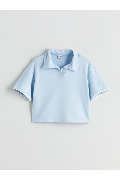 LC Waikiki منتجات فريزن ستور التي لا مثيل لها I تي شيرت للفتيات بياقة ديفريك ...