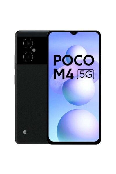 Xiaomi Telefon mobil POCO M4 5G, 128GB, 6GB RAM, Dual-SIM, Negru