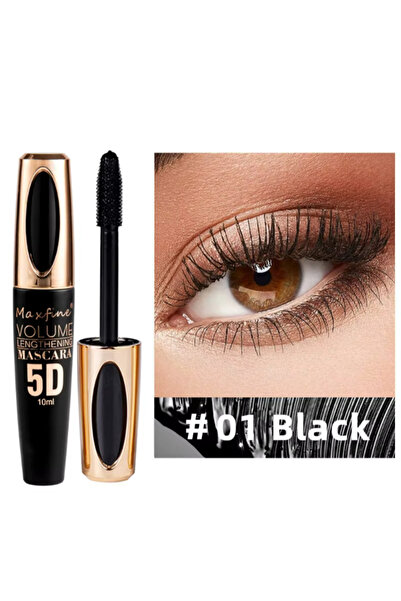 MAXFINE WATERPROOF MASCARA, BLACK 01,
