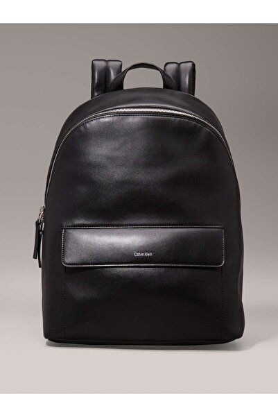 Calvin Klein CK SLEEK 2G ROUND BP, BEH Siyah Erkek Çanta