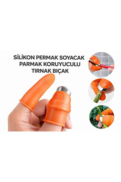 ATLT ATLANTİS SİLİKON PARMAK SOYACAK PARMAK KORUYUCU TIRNAK BIÇAK ELDİVRN SEB...