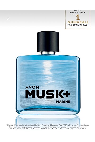 Musk marine erkek parfümü EDT 75 ml