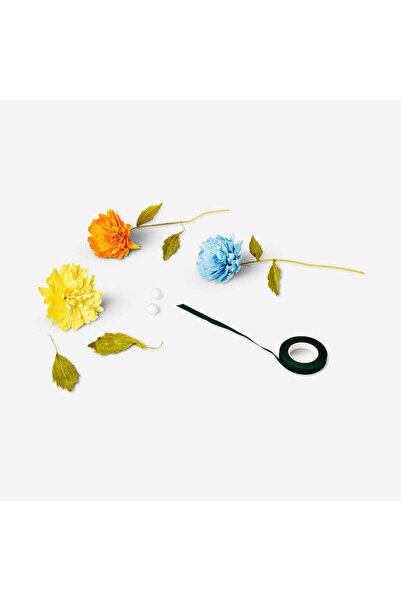 Flying Tiger Copenhagen Kendin Yap 4'lü Kağıt Çiçek