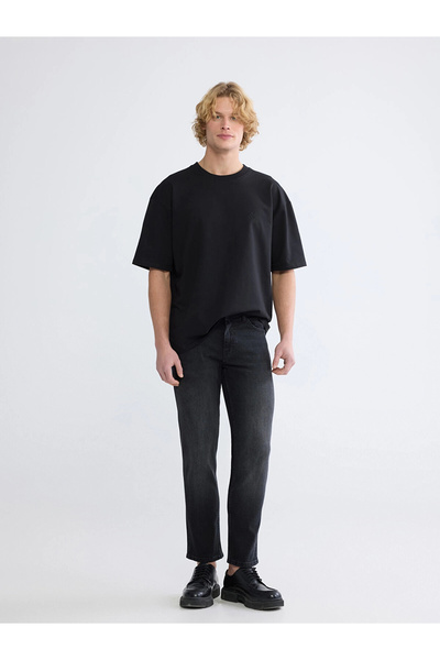 LC Waikiki Ανδρικό τζιν LCW Μαύρο 779 Regular Fit