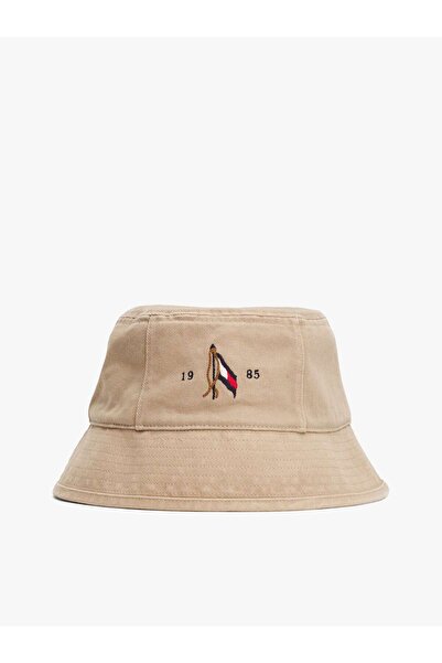 Tommy Hilfiger SEASONAL FLAG WASH B, RBT Bej Erkek Şapka