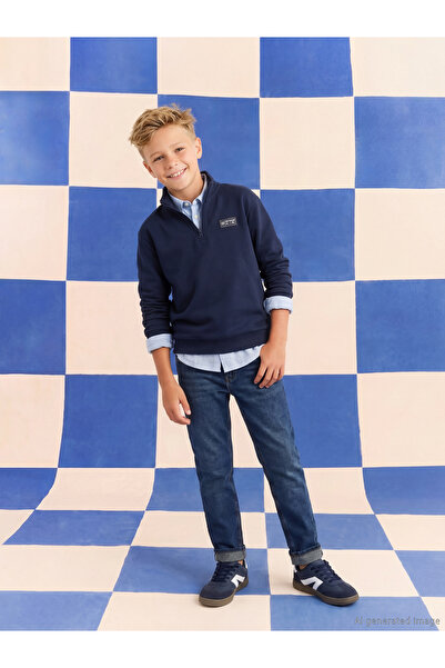 LC Waikiki Sparkling Choices de la Shining Store Pantaloni din denim STANDARD...