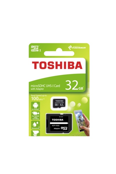 Toshiba Toşhiba Hafıza kartı 32gb mikro SD hafıza kartı