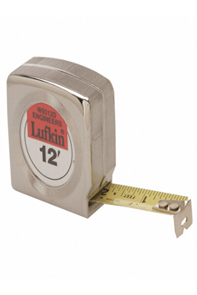Lufkin CRESCENT W9312D Pocket Tape, 3/4 Inch x 12 ft