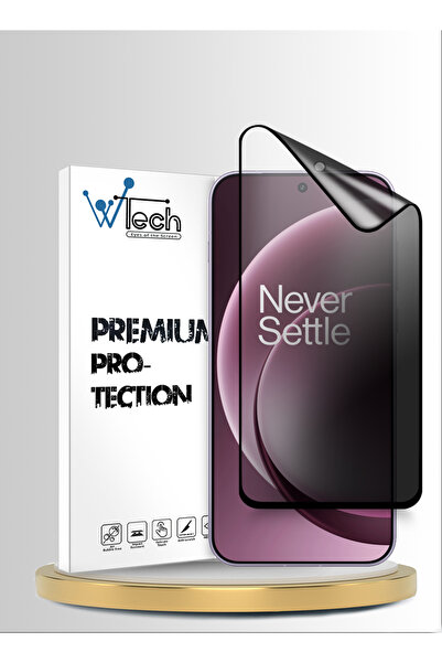 Wtech ون بلس 15 5G 2025 غطاء حماية كامل فاخر بتقنية النانو سيراميك، شفاف/أسود...