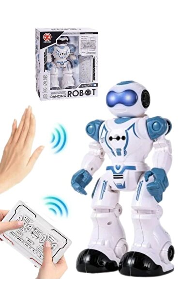 Premium لعبة روبوت راقصة مع جهاز تحكم عن بعد، مستشعر إيماءات، موسيقى، أضواء