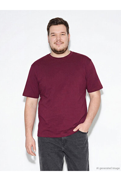 LC Waikiki Zero Roba Collar Combed Cotton Men's T-Shirt from Uzg Store for St...