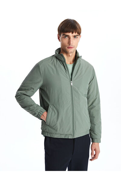 LC Waikiki Uzg Store's Men's Jacket with High Collar for Style Enthusiasts