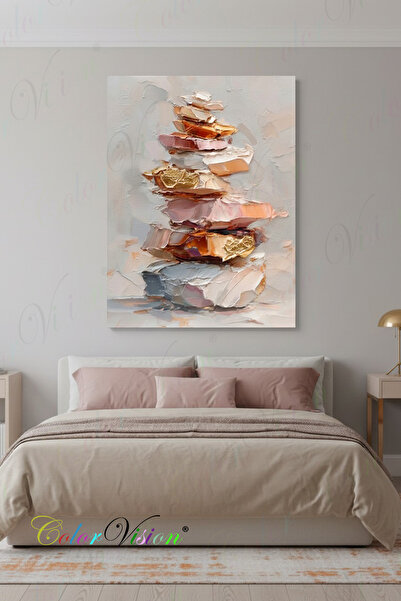 ColorVision Gold Stones Kanvas Tablo