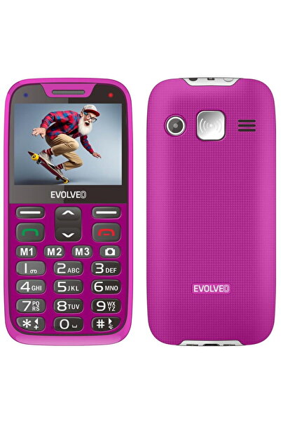 EVOLVEO EasyPhone XR mobile phone, for seniors with charging stand, 32 MB, 2G...