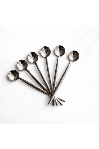 Asemi online Paris Tea Spoons - 6 Pieces Stainless Steel